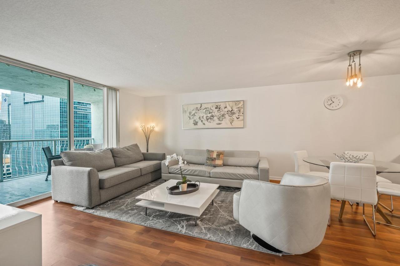 Luxurious 1Br High Rise Condo Brickell-Free Parking Miami Buitenkant foto