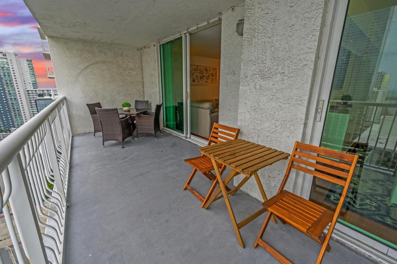 Luxurious 1Br High Rise Condo Brickell-Free Parking Miami Buitenkant foto